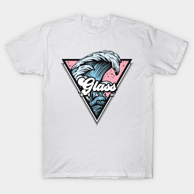 Glass waves T-Shirt by SerenityByAlex